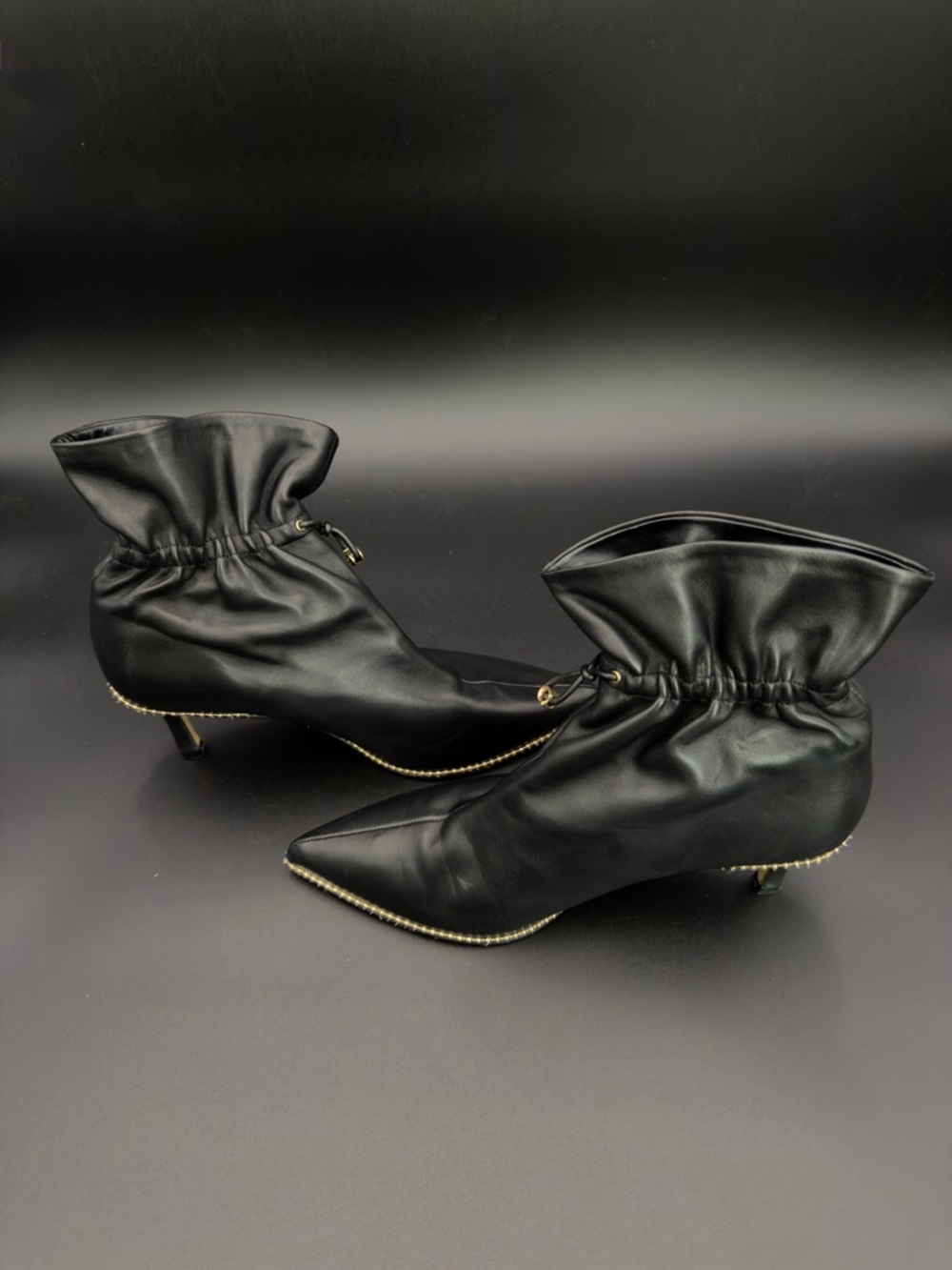 Coach Wynie Leather Booties | Black | Women’s 9 - Picture 7 of 8